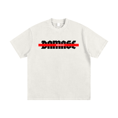 Heavyweight Vintage Washed Frayed T-Shirt
